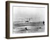 Wilbur and Orville Wright and the First Powered Flight, North Carolina, December 17 1903-null-Framed Giclee Print