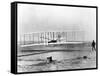 Wilbur and Orville Wright and the First Powered Flight, North Carolina, December 17 1903-null-Framed Stretched Canvas