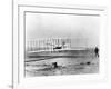 Wilbur and Orville Wright and the First Powered Flight, North Carolina, December 17 1903-null-Framed Giclee Print