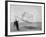 Wilbur and Orville Wright Flying Glider Photograph-Lantern Press-Framed Art Print