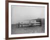 Wilbur & Orville Wright in 2nd powered machine Photograph - Dayton, OH-Lantern Press-Framed Art Print