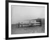 Wilbur & Orville Wright in 2nd powered machine Photograph - Dayton, OH-Lantern Press-Framed Art Print