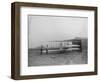 Wilbur & Orville Wright in 2nd powered machine Photograph - Dayton, OH-Lantern Press-Framed Art Print