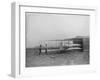 Wilbur & Orville Wright in 2nd powered machine Photograph - Dayton, OH-Lantern Press-Framed Art Print