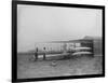 Wilbur & Orville Wright in 2nd powered machine Photograph - Dayton, OH-Lantern Press-Framed Art Print