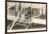 Wilbur Wright at the Controls-null-Framed Art Print
