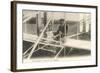 Wilbur Wright at the Controls-null-Framed Art Print