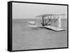 Wilbur Wright Crash Landing in Wright Flyer, 1903-Science Source-Framed Stretched Canvas