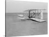 Wilbur Wright Crash Landing in Wright Flyer, 1903-Science Source-Stretched Canvas