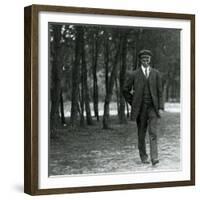 Wilbur Wright in France, 1909-null-Framed Giclee Print