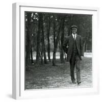 Wilbur Wright in France, 1909-null-Framed Giclee Print