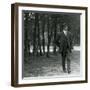 Wilbur Wright in France, 1909-null-Framed Giclee Print