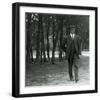 Wilbur Wright in France, 1909-null-Framed Giclee Print