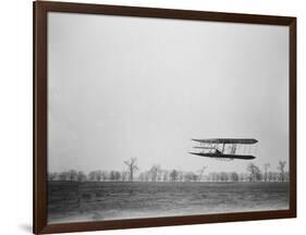 Wilbur Wright Piloting Wright Flyer II, 1904-Science Source-Framed Giclee Print