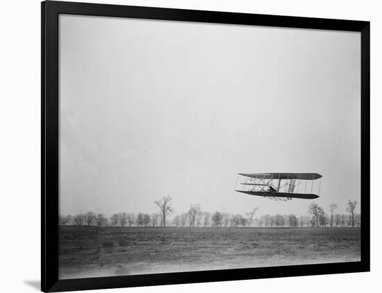 Wilbur Wright Piloting Wright Flyer II, 1904-Science Source-Framed Giclee Print