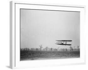 Wilbur Wright Piloting Wright Flyer II, 1904-Science Source-Framed Giclee Print