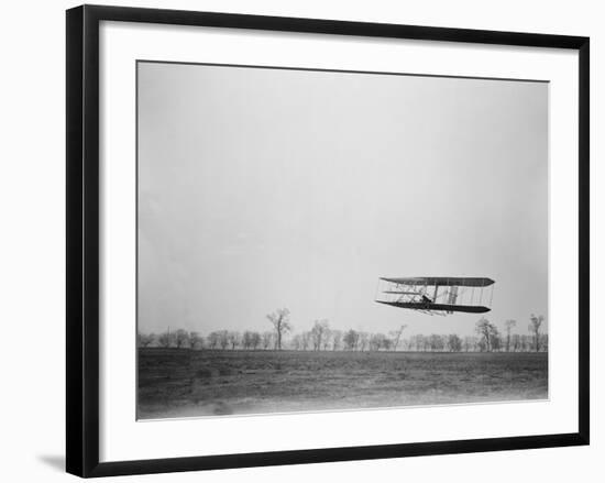 Wilbur Wright Piloting Wright Flyer II, 1904-Science Source-Framed Giclee Print