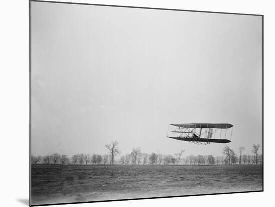 Wilbur Wright Piloting Wright Flyer II, 1904-Science Source-Mounted Giclee Print