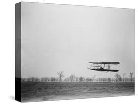 Wilbur Wright Piloting Wright Flyer II, 1904-Science Source-Stretched Canvas