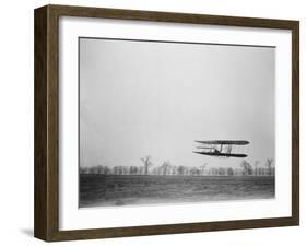 Wilbur Wright Piloting Wright Flyer II, 1904-Science Source-Framed Giclee Print