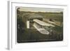 Wilbur Wright's Biplane is Returned to Its Hangar-null-Framed Art Print