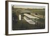 Wilbur Wright's Biplane is Returned to Its Hangar-null-Framed Art Print