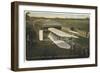 Wilbur Wright's Biplane is Returned to Its Hangar-null-Framed Art Print