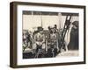 Wilbur Wright Shows His Plane to Alfonso XIII of Spain at the Ecole d'Aviation Pau France-null-Framed Photographic Print