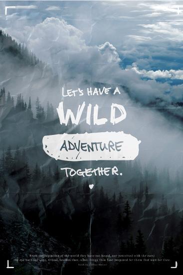 Wild Adventure- Isaiah 64:4-null-Lamina Framed Poster