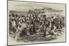 Wild Afreedees and Khyberees at Peshawur During Lord Mayo's Visit-null-Mounted Giclee Print