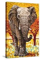 Wild Africa I-Carolee Vitaletti-Stretched Canvas