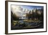 Wild America-Chuck Black-Framed Giclee Print