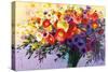 Wild and Flowery-Shirley Novak-Stretched Canvas