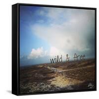 Wild and Free 2-Kimberly Glover-Framed Stretched Canvas