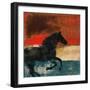 Wild and Free II-Dan Meneely-Framed Premium Giclee Print