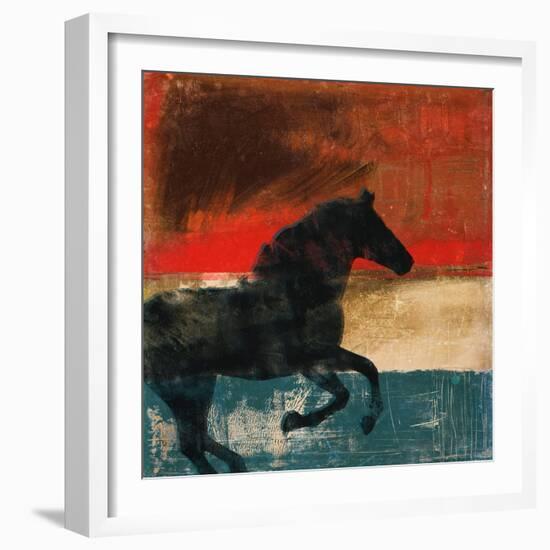 Wild and Free II-Dan Meneely-Framed Art Print