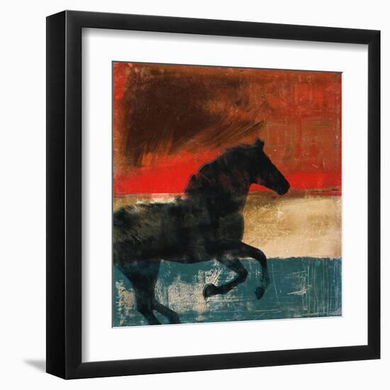 Wild and Free II-Dan Meneely-Framed Art Print