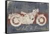 Wild and Free Motorcycle-Eric Yang-Framed Stretched Canvas