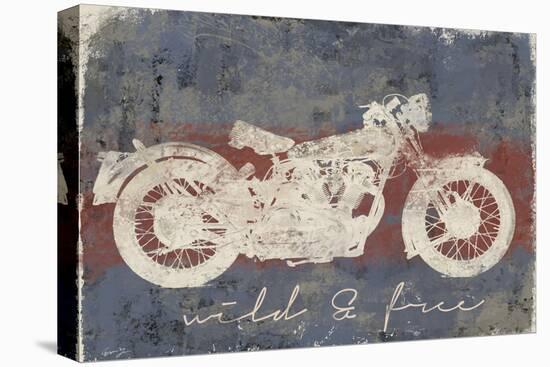 Wild and Free Motorcycle-Eric Yang-Stretched Canvas