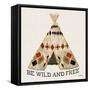 Wild and Free-Nicholas Biscardi-Framed Stretched Canvas