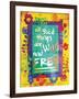 Wild And Free-Jace Grey-Framed Art Print