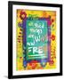 Wild And Free-Jace Grey-Framed Art Print