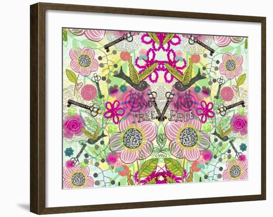 Wild and Free-Elizabeth Caldwell-Framed Giclee Print