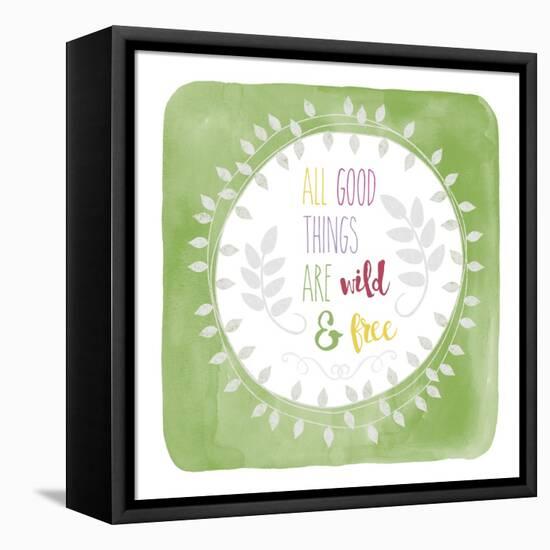 Wild and Free-Erin Clark-Framed Stretched Canvas