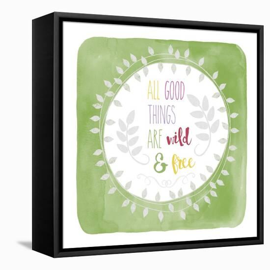 Wild and Free-Erin Clark-Framed Stretched Canvas