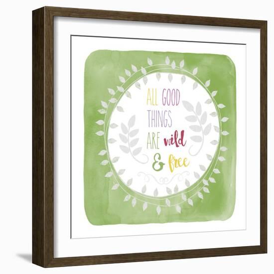 Wild and Free-Erin Clark-Framed Giclee Print