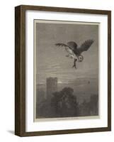 Wild Animal Life, Catching a Tartar-null-Framed Giclee Print