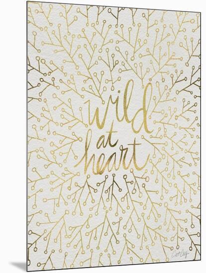 Wild at Heart - Gold Palette-Cat Coquillette-Mounted Art Print