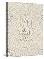 Wild at Heart - Gold Palette-Cat Coquillette-Stretched Canvas