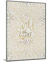 Wild at Heart - Gold Palette-Cat Coquillette-Mounted Art Print